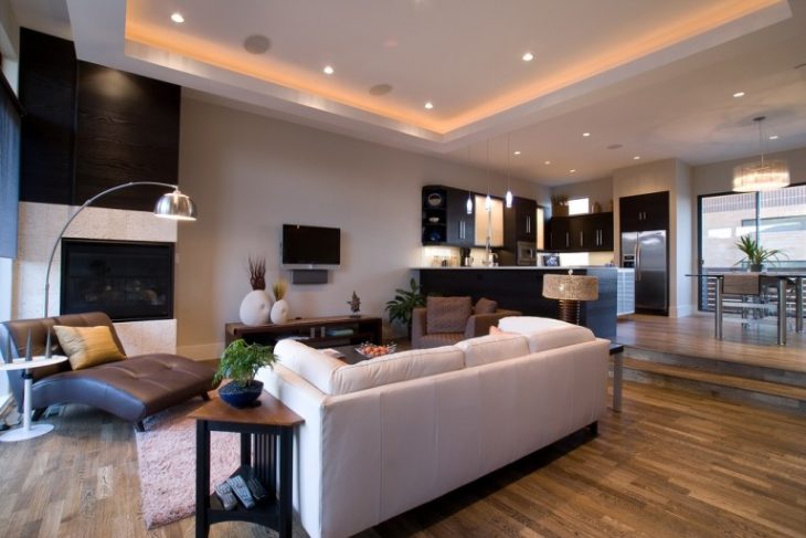Moderný dizajn obývacej izby 2018