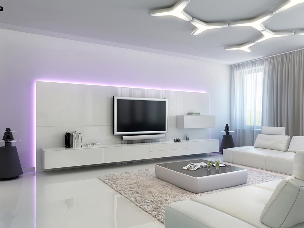 Moderná obývacia izba