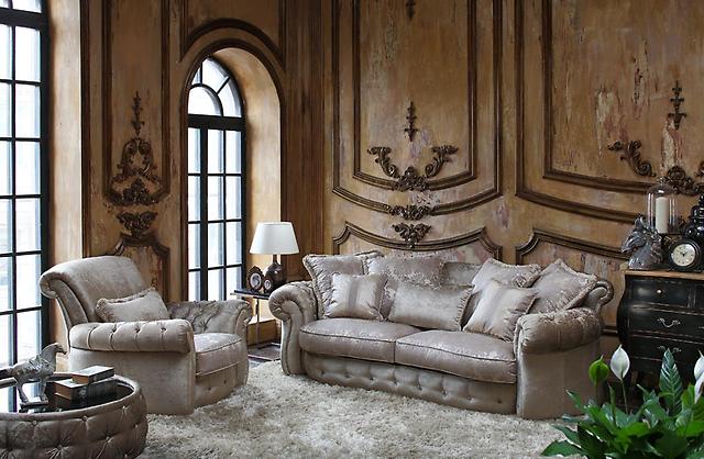 Čalúnený elegantný nábytok